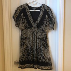 Black and beige sundress (small)